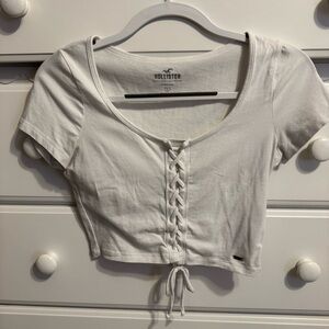 2 for 1: Hollister Lace-Up Baby Tees